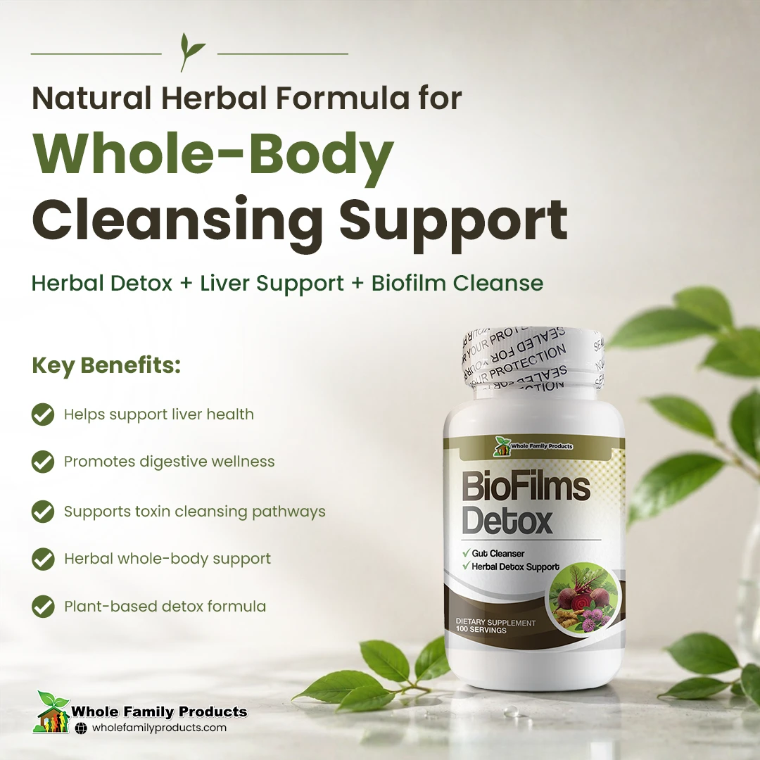 3 Easy Ways to Detox and Rejuvenate Your Body After Long Holidays: New Year, New You! 2 Biofilms Detox Biofilm Dissolving Supplement Infographic