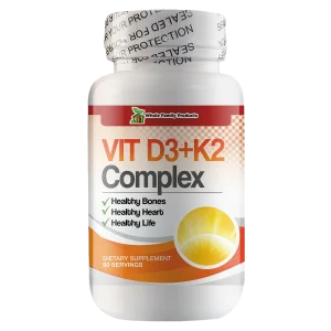 Immune Boosting Products 19 Vitamin D3 + K2 formulated to support bone strength, heart health, calcium absorption, and immune function.