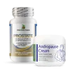 Andropause Cream 2oz Jar and Prostate Health Together Products