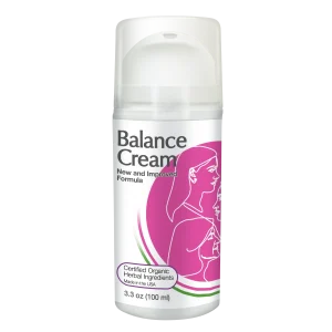 Natural Progesterone Products 2 Balance Cream 3.3 oz Pump - Single View