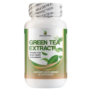Diet and Sports Nutrition 9 Green Tea Extract 60ct for Weight Loss Brain Health and Antioxidants