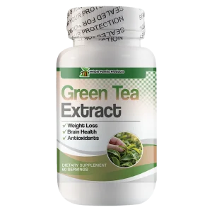 Green tea extract supplement by Whole Family Products for antioxidant support, metabolism, and weight management