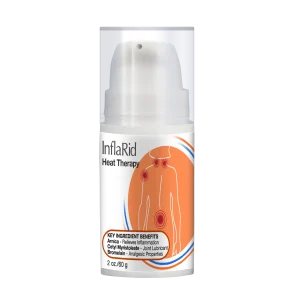 Chronic and Pain Relief Products 3 Inflarid Heat Therapy 2oz Pump - Quick Relief for Sore Muscles and Aches