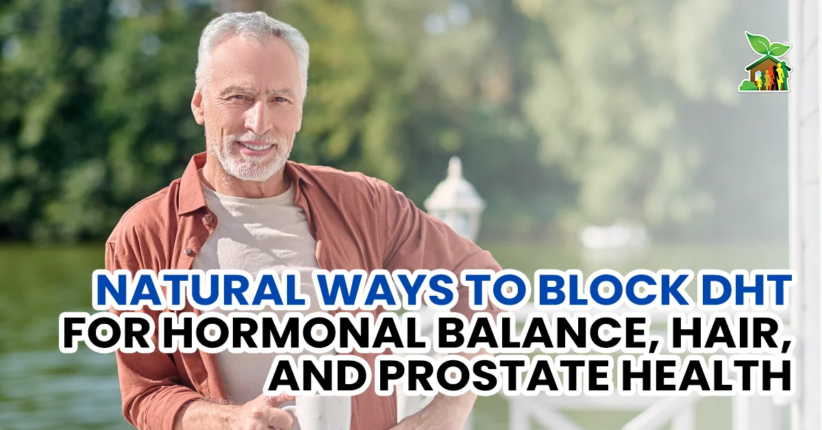 Natural Ways to Block DHT for Hormonal Balance, Hair, and Prostate Health