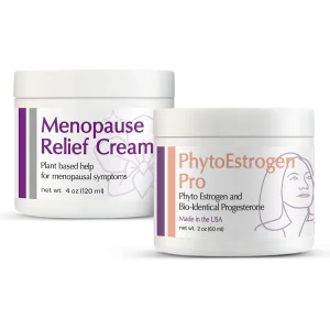 PhytoEstrogen Progesterone Cream and Menopause Relief Cream - WFP Combine Products