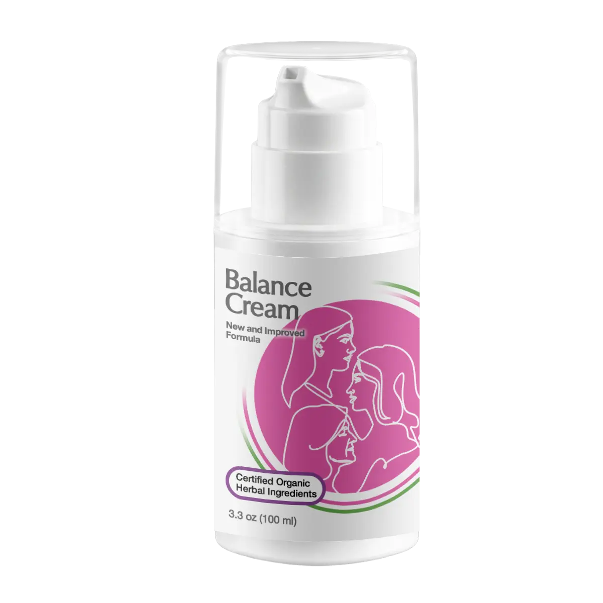 Balance Cream Natural Progesterone 1 Balance Cream Natural Progesterone Cream pump bottle for women supporting hormone balance and progesterone wellness.