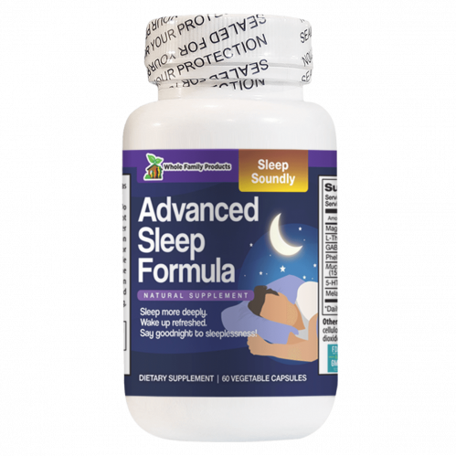 Advanced Sleep Fromula 60ct Natural Supplement