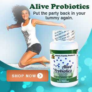 Alive Probiotics Banner 2