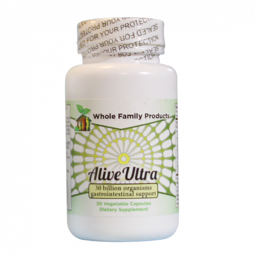 Alive Ultra 30 Billion Natural Probiotic Supplement for Digestion | Whole Family Products