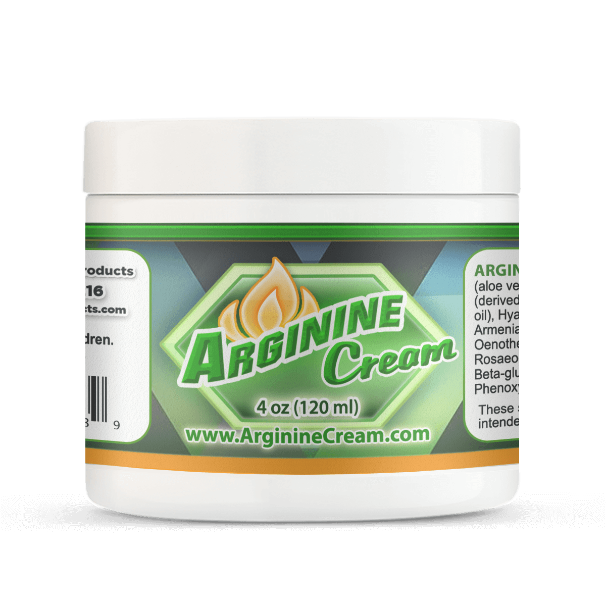 Arginine Cream 2% 4oz Jar Help Improves Sexual Desire