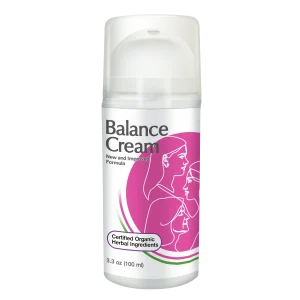 Balance Cream 3.3oz pump natural progesterone hormone balancing cream for women by Whole Family Products
