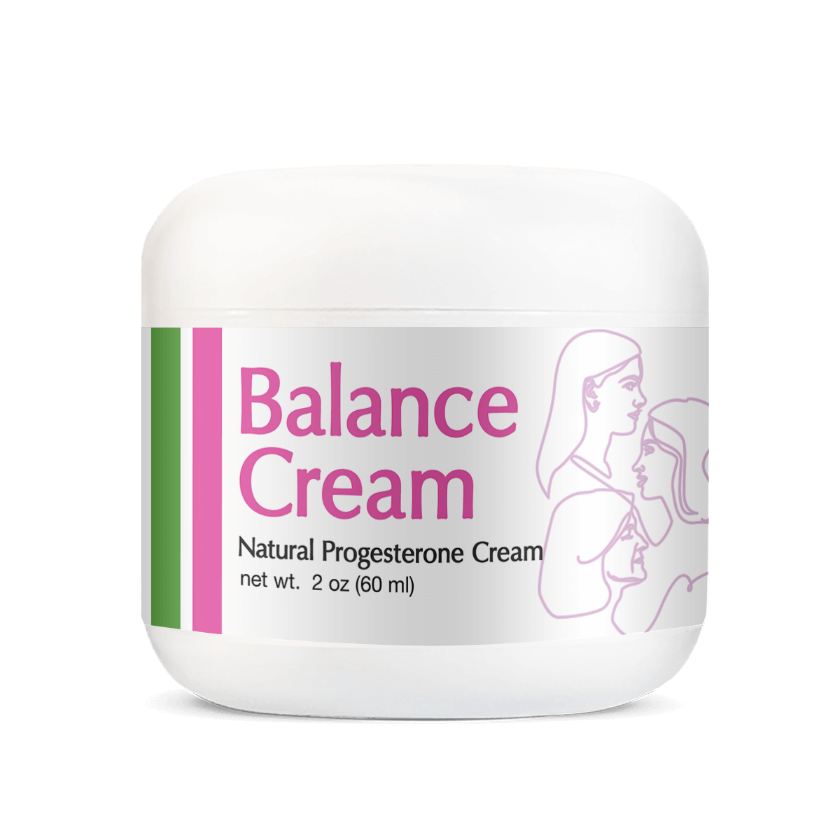 Balance Cream Natural Progesterone 2oz Jar - Single View