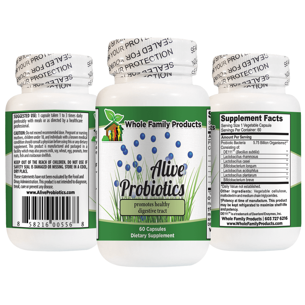Best Probiotic Supplement Alive Probiotics 60 Capsules