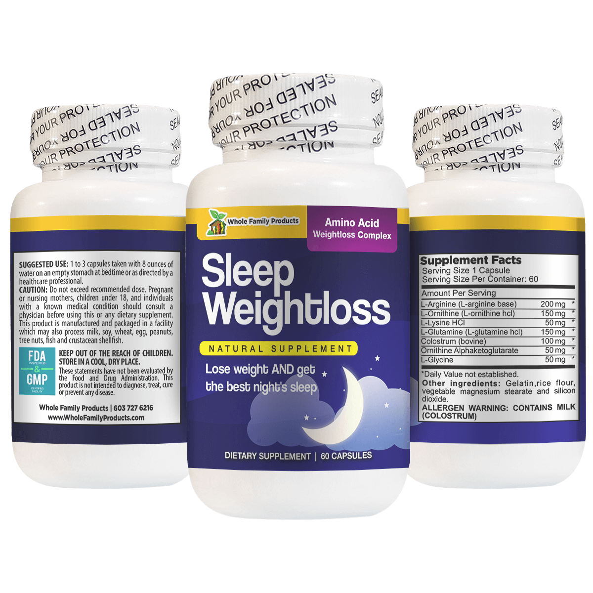 Best Sleep WeightLoss Supplement 60 Capsules