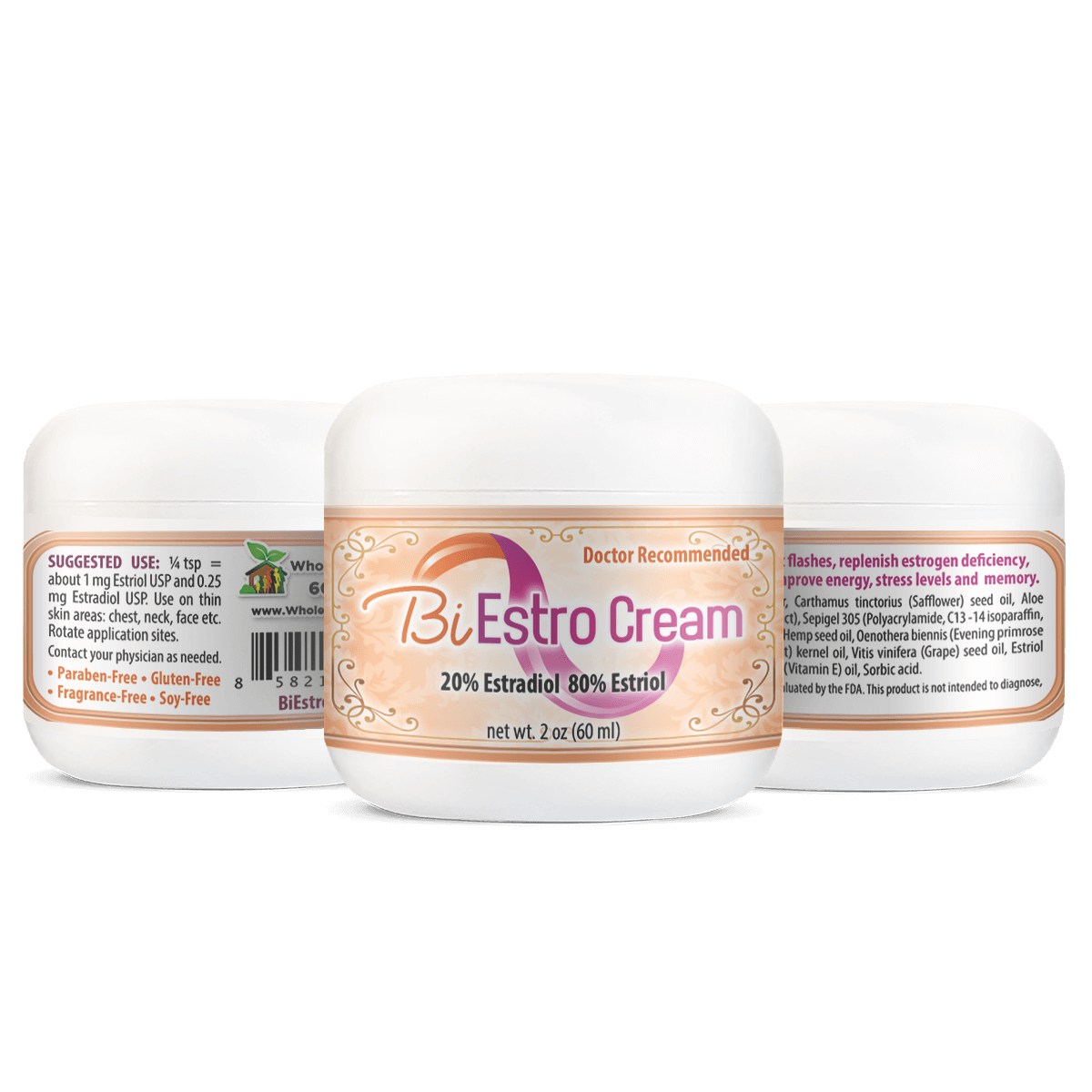 Biestro Cream 2oz Jar Best Natural Estrogen Cream