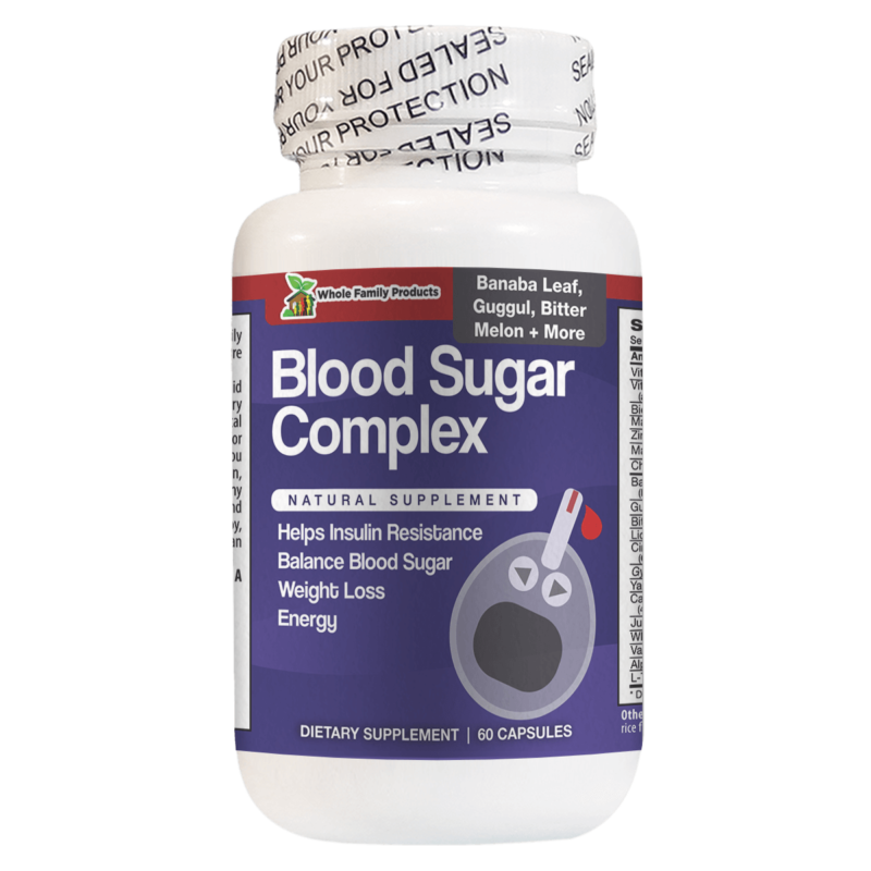 Blood Sugar Complex 60 Capsules Help Balance Blood Sugar