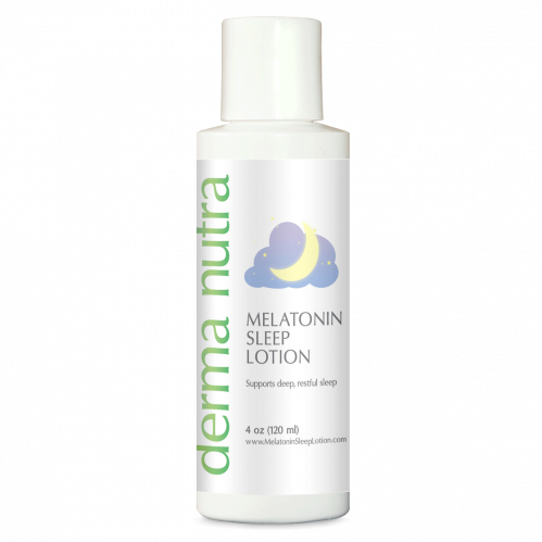Derma Nutra Melatonin Sleep Lotion 4oz Pump