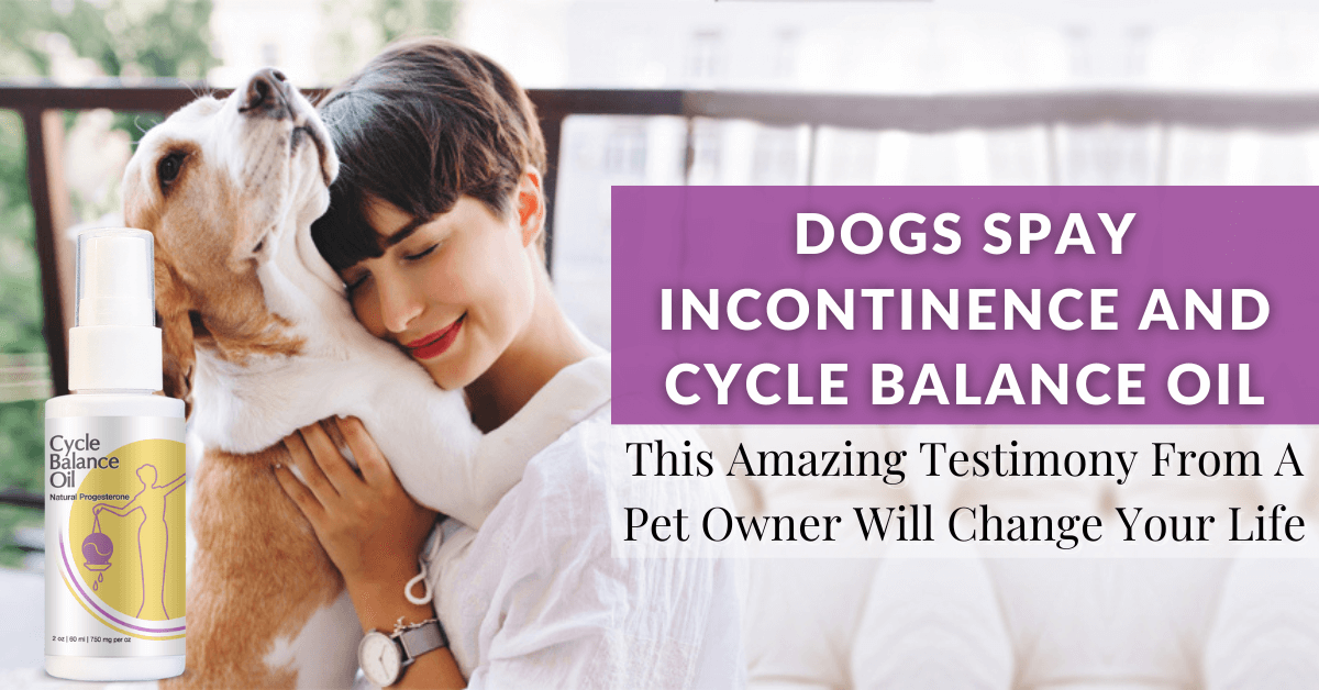 Dogs Spay Incontinence and Cycle Balance Oil This Amazing Testimony From A Pet Owner Will Change Your Life
