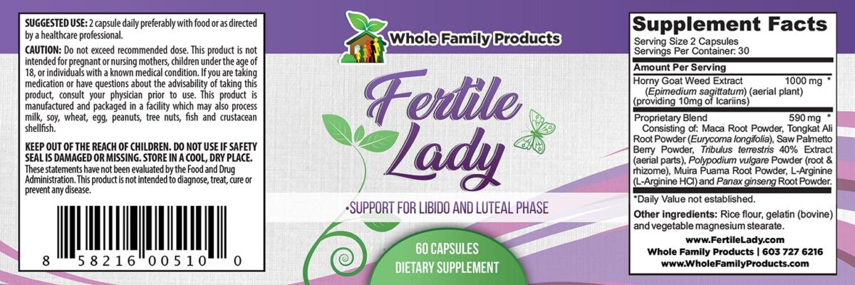 Fertile Lady Label
