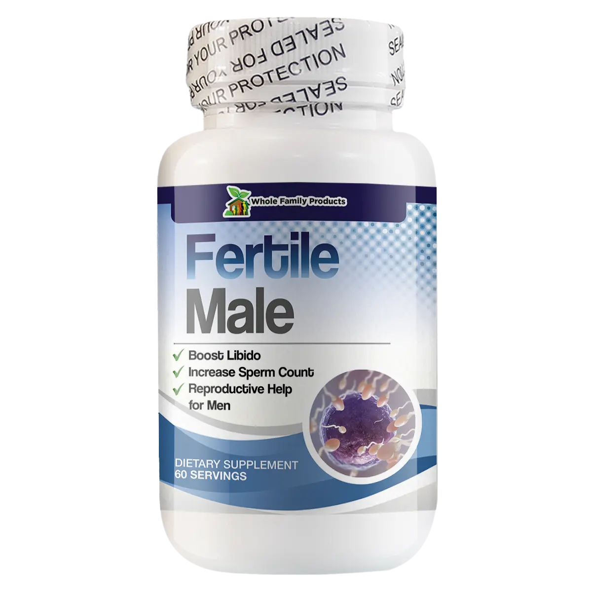 Fertile Male 1 Fertile male fertility supplement for men supporting sperm count, motility, sperm quality, and reproductive health
