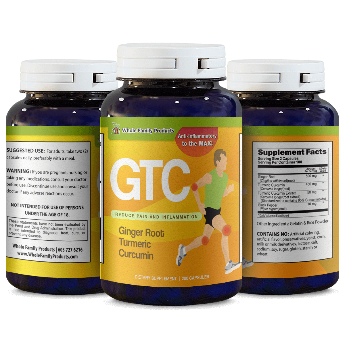 GTC Best Anti-Inflammatory Supplement