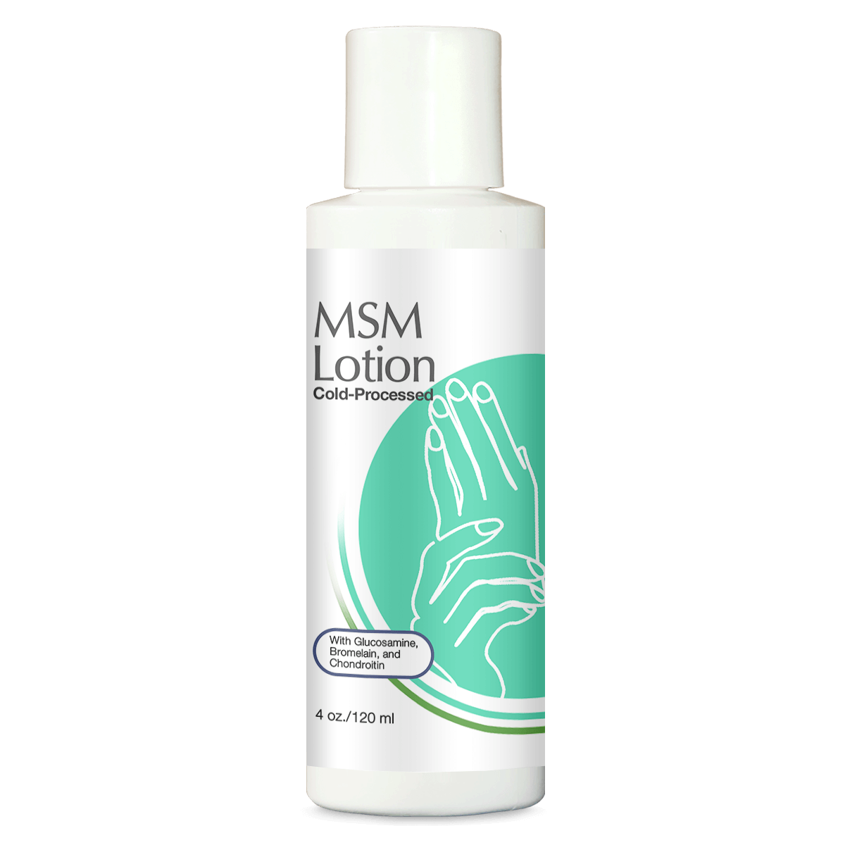 MSM Lotion Cold-Processed with Glucosamine