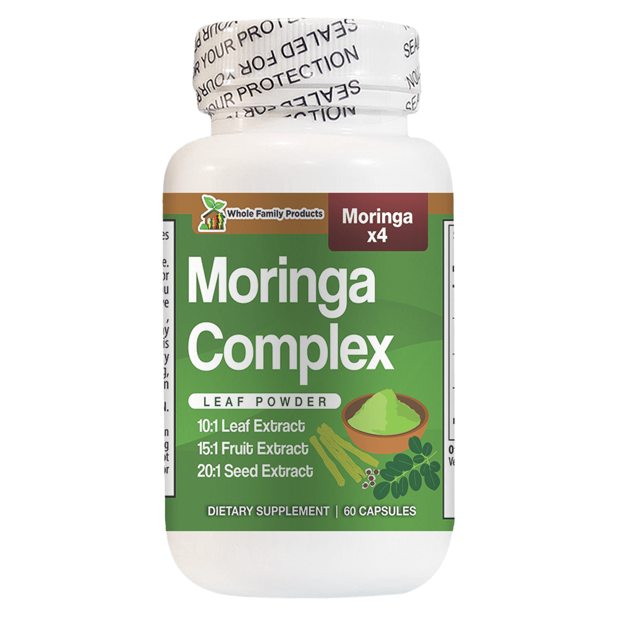 Moringa Complex Leaf Powder for Improved Health