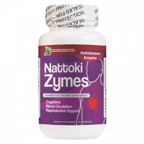 NattokiZymes Best Nattokinase Enzyme Supplement for Blood Circulation
