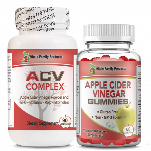 Organic Apple Cider Vinegar Complex and Gummies Helps In Weight Loss