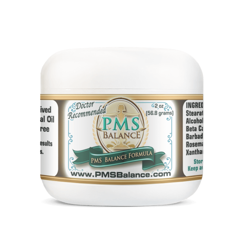 PMS Balance Cream 2oz Jar Best Progesterone Cream for PMS