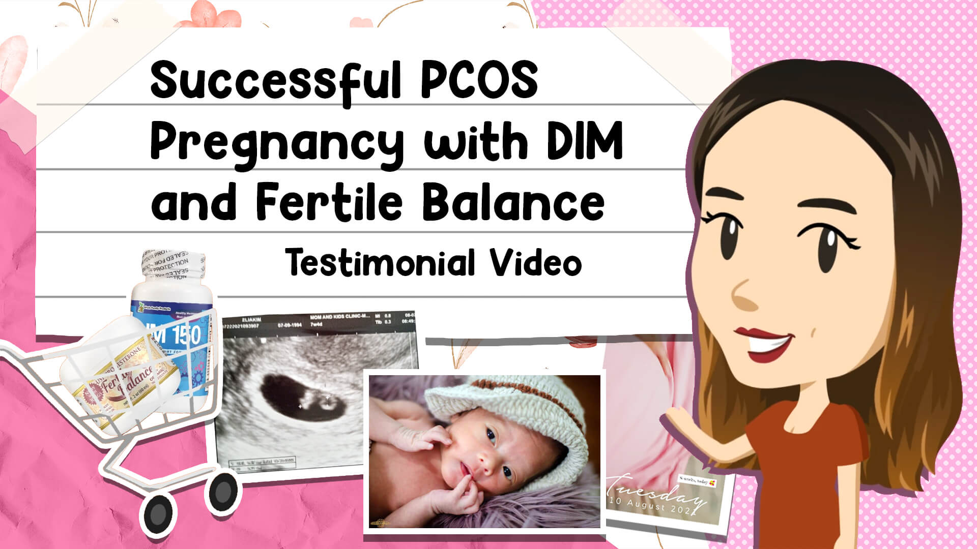 Successful Pcos Pregnancy With Dim And Fertile Balance – Testimonial Video