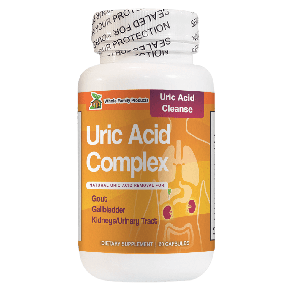 Beat Uric Acid Buildup, Natural Remedy for Gout Uric Acid Complex